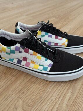 Vans oldskool rainbow Checkered Women's Sneakers